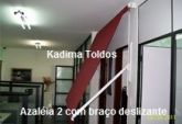 Toldo Azaléia 2 Braço Deslizante com visor