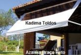 Toldo Azaléia 1 Braço Reto com visor