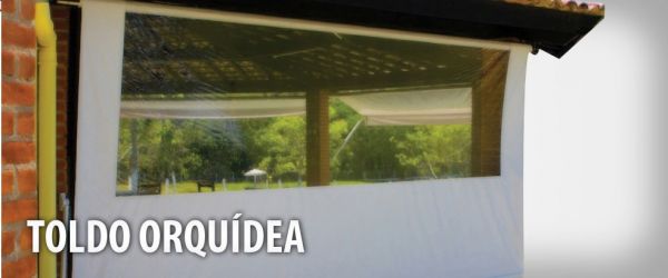 Toldo Orquídea com visor